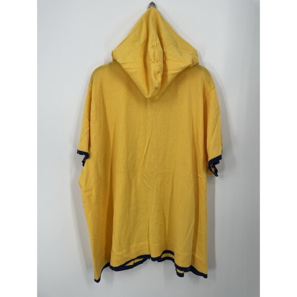 The Quacker Factory Hooded Nautical Short Sleeve Boat Sailor Summer Anchor 3X - Picture 7 of 12